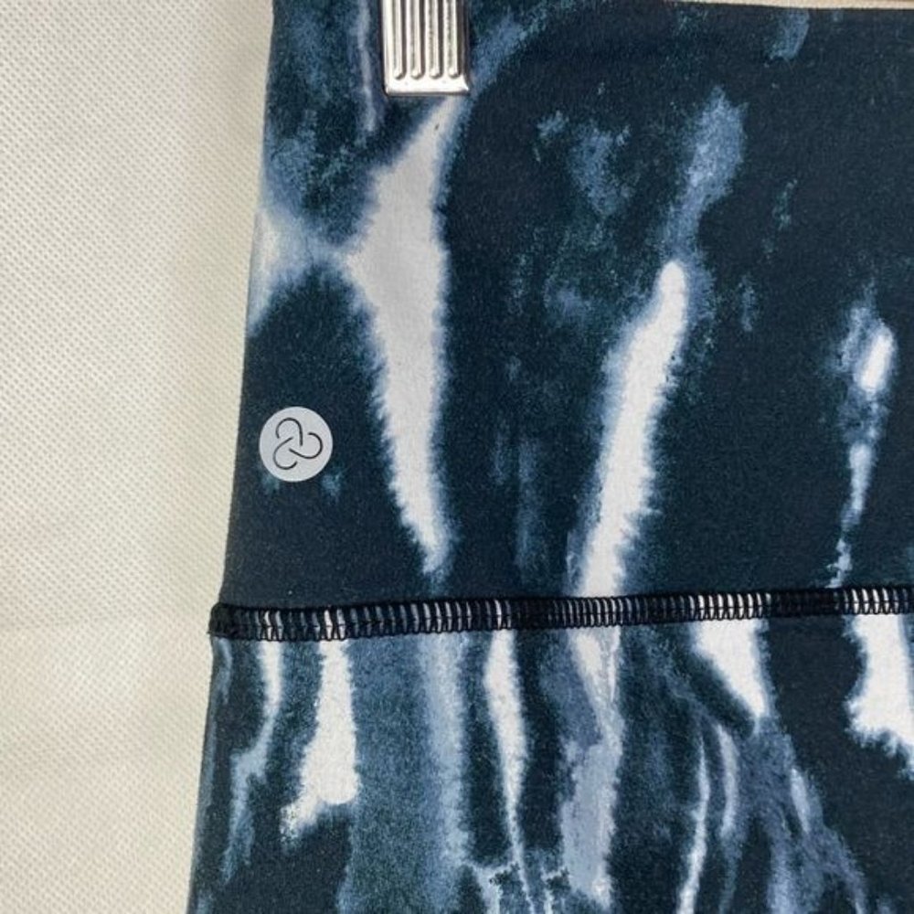 Zella Leggings Womens black white tie dye size Small S - Picture 3 of 4